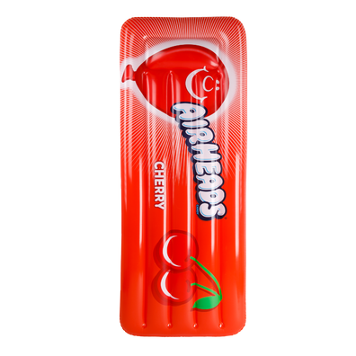 Red Airheads Inflatable Pool Float - Over 67 Inches -  Fun and Relaxation on the Water - Perfect for Summer Pool Parties and Lounging - Officially Licensed